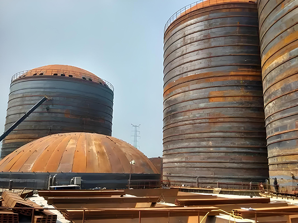 站前焦粉钢板仓